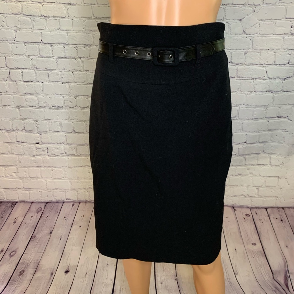 Nine West Black Business Skirt size 2 pencil